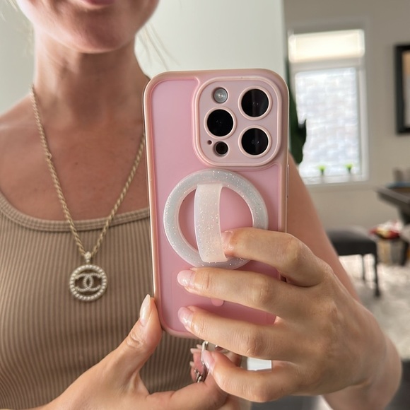 Chanel gold&pearl CC pendant necklace - Picture 10 of 10